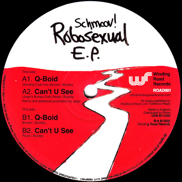 Schmoov! : Robosexual E.P. (12", EP)
