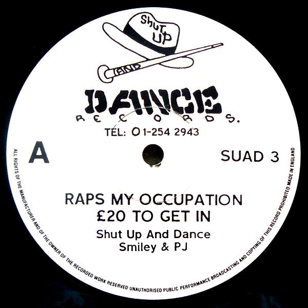 Shut Up And Dance* : Twenty Pounds To Get In (12", Single)