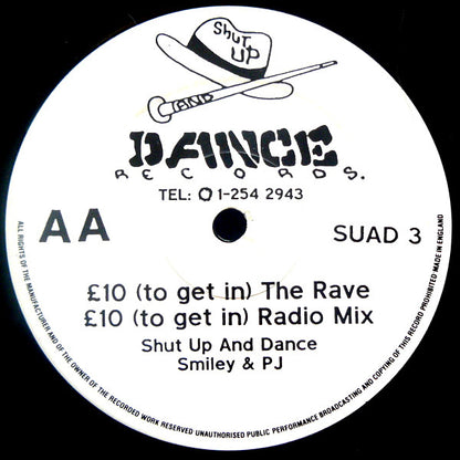 Shut Up And Dance* : Twenty Pounds To Get In (12", Single)