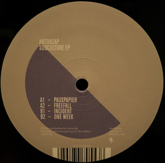 Anton Zap : Subculture Ep  (12")