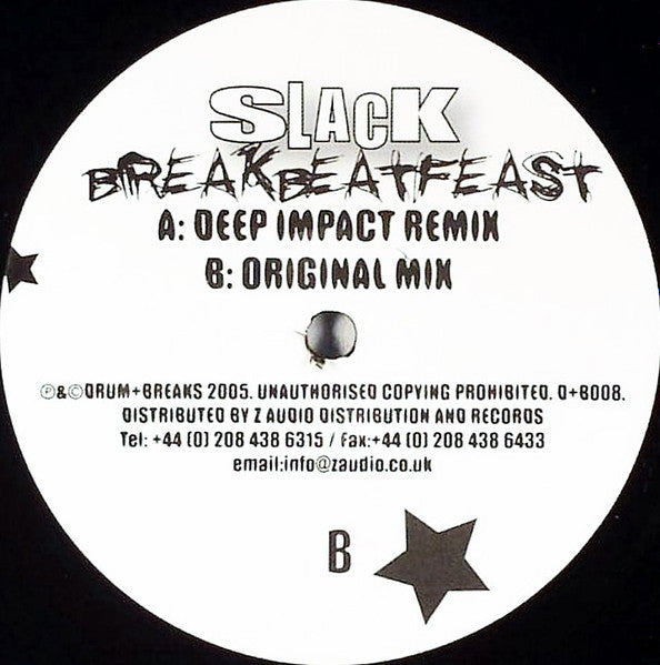 Slack (3) : Breakbeatfeast (12")