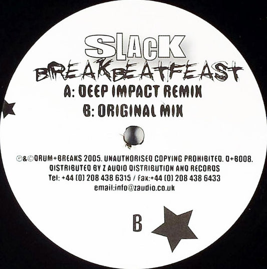 Slack (3) : Breakbeatfeast (12")