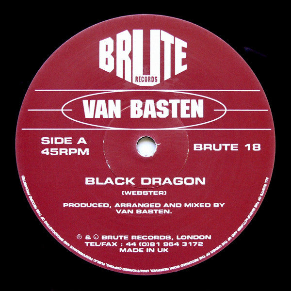 Van Basten : Black Dragon / 666 In Paris (12")