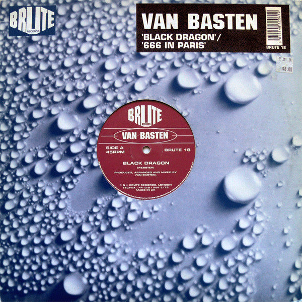 Van Basten : Black Dragon / 666 In Paris (12")