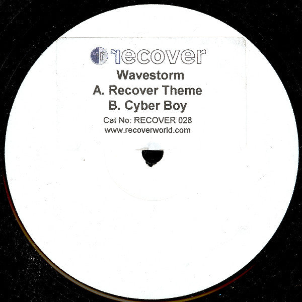 Wavestorm : Recover Theme / Cyber Boy (12", Promo, W/Lbl, Sti)