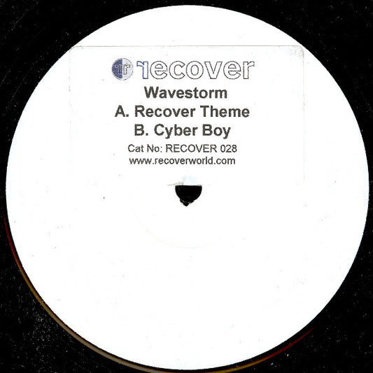 Wavestorm : Recover Theme / Cyber Boy (12", Promo, W/Lbl, Sti)