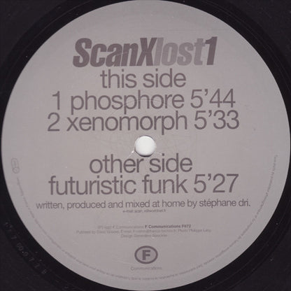 Scan X : Lost (2x12", MiniAlbum)
