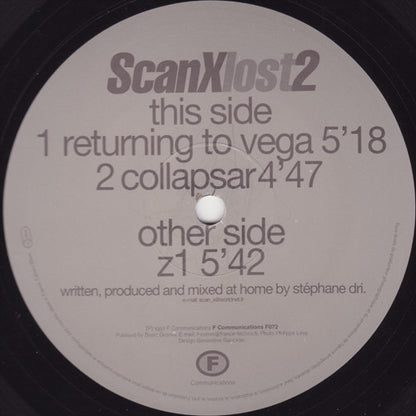 Scan X : Lost (2x12", MiniAlbum)