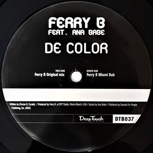 Ferry B : De Color (12")