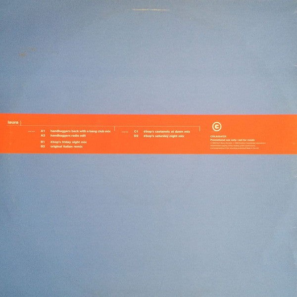 Nek : Laura (2x12", Promo)