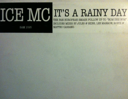 ICE MC : It's A Rainy Day (2x12", Promo)