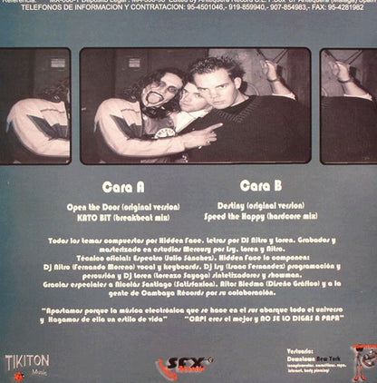 Hidden Face (2) : Open The Door (12")