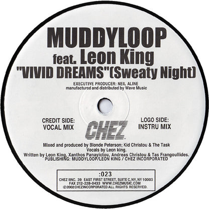 Muddyloop feat. Leon King : Vivid Dreams (Sweaty Night) (12")