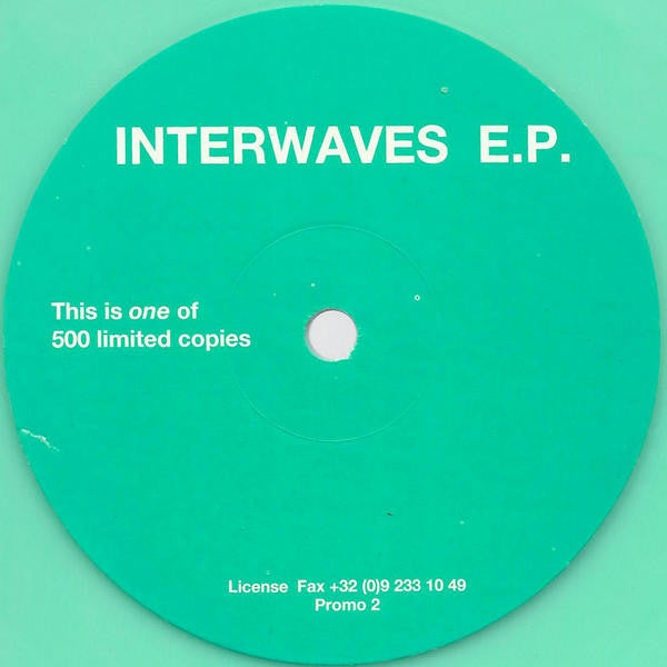 Fabrice Lig : Interwaves E.P. (12", EP, Ltd, Gre)
