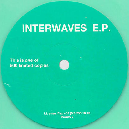 Fabrice Lig : Interwaves E.P. (12", EP, Ltd, Gre)