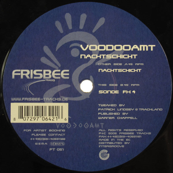 Voodooamt : Nachtschicht (12")