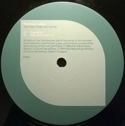 Rhythmatic Junkies : The Feelin' (Clap Your Hands) (12")