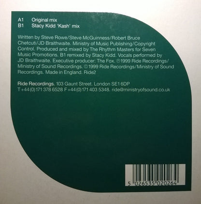 Rhythmatic Junkies : The Feelin' (Clap Your Hands) (12")