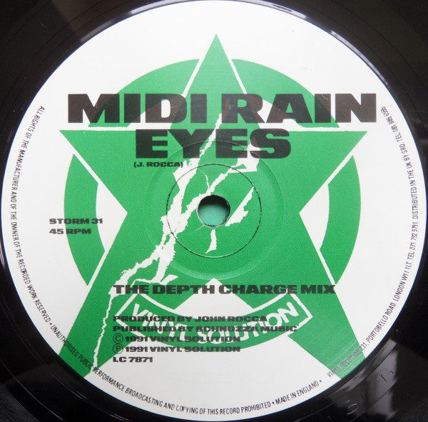 Midi Rain : Eyes (12", Single)