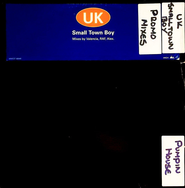 UK : Small Town Boy (12", Promo)