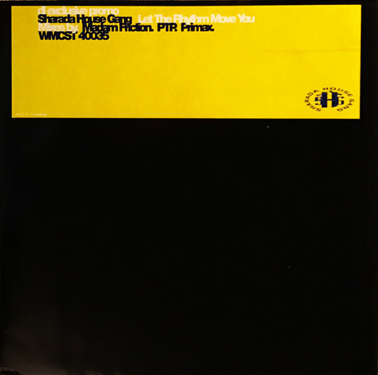 Sharada House Gang : Let The Rhythm Move You (12", Promo)