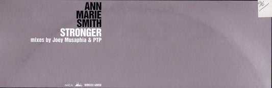 Ann-Marie Smith : Stronger (12", Promo)