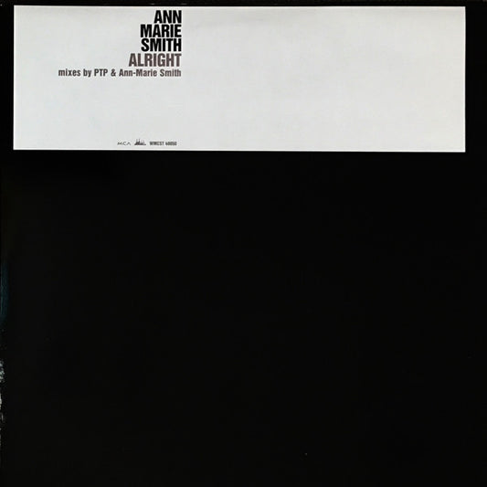 Ann-Marie Smith : Alright  (12", Promo)