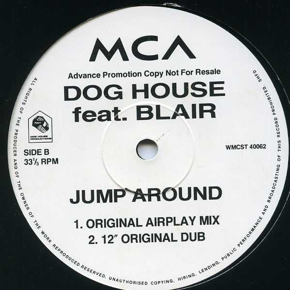 Dog House : Jump Around (12", Promo)