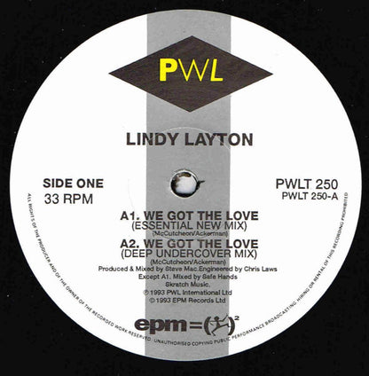 Lindy Layton : We Got The Love (12", Single)