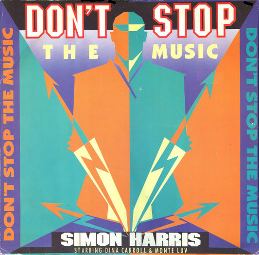 Simon Harris Starring Dina Carroll & Monte Luv : Don't Stop The Music (12")