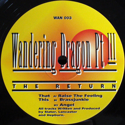 Shades Of Rhythm : Wandering Dragon Pt III The Return (12")