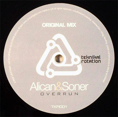 Alican & Soner : Overrun (12")