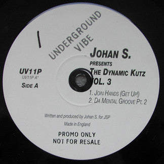 Johan S. : The Dynamic Kutz Vol. 3 (12", Promo)