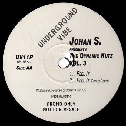 Johan S. : The Dynamic Kutz Vol. 3 (12", Promo)