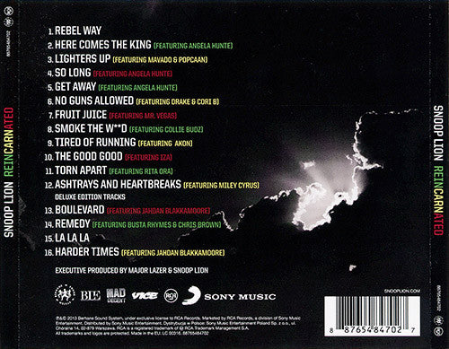 Snoop Lion : Reincarnated (CD, Album, Dlx)