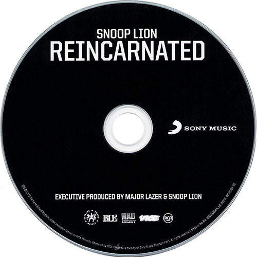 Snoop Lion : Reincarnated (CD, Album, Dlx)