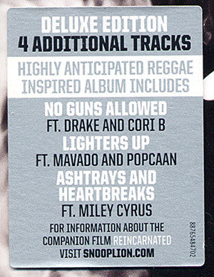 Snoop Lion : Reincarnated (CD, Album, Dlx)