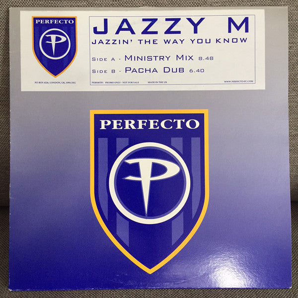 Jazzy M : Jazzin' The Way You Know (12", Promo)
