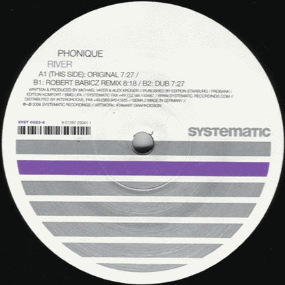 Phonique : River (12")