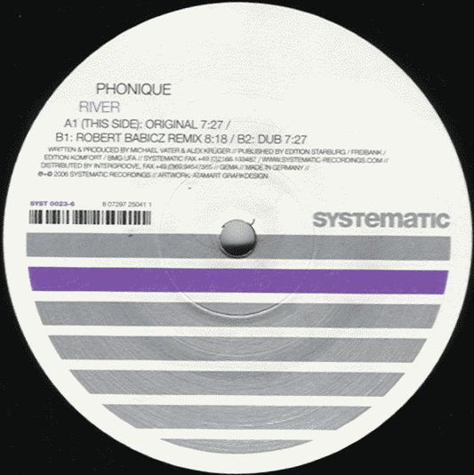 Phonique : River (12")