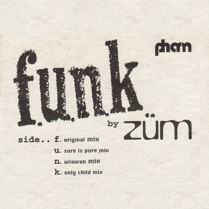 Züm : F.U.N.K. (2x10")
