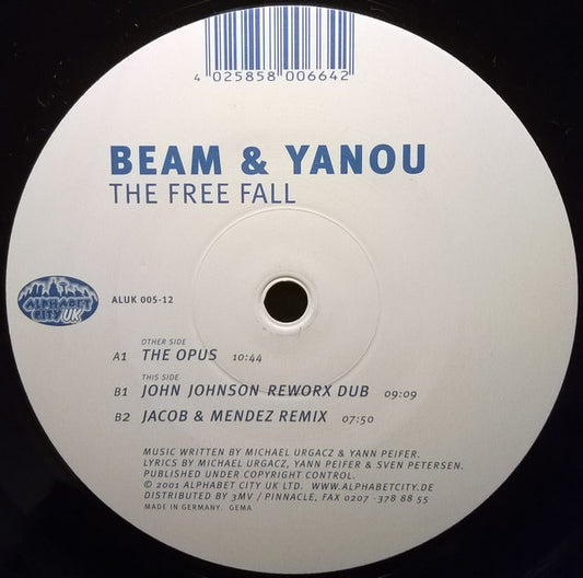 Beam & Yanou : The Free Fall (12")