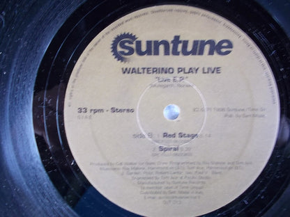 Walterino Play Live : Live E.P. (12", EP)