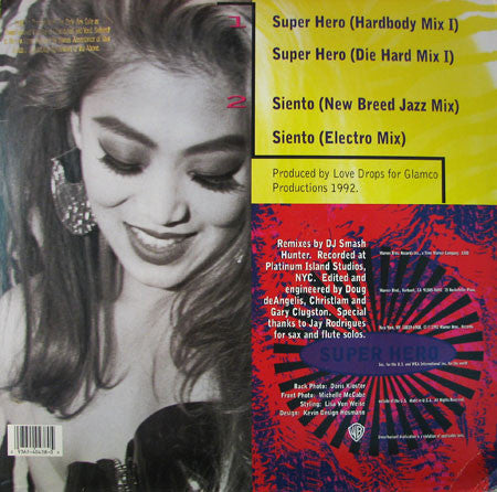 Love Drops : Super Hero (12", Maxi)