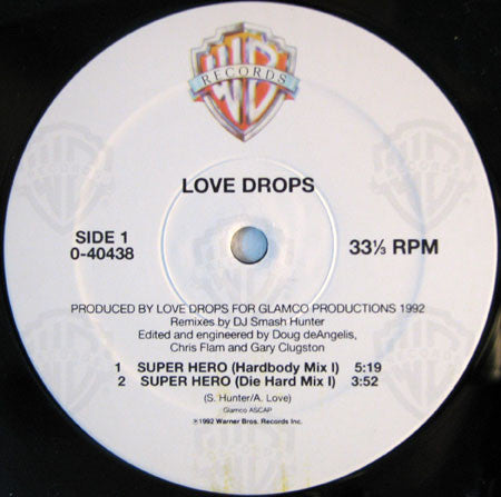 Love Drops : Super Hero (12", Maxi)