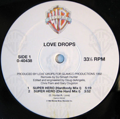 Love Drops : Super Hero (12", Maxi)