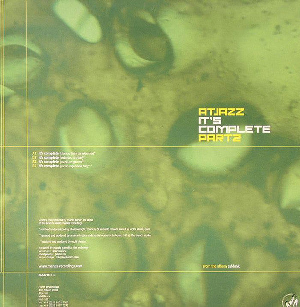 Atjazz : It's Complete (Part2) (12")