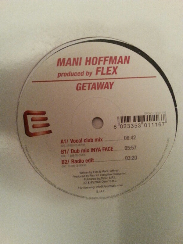 Mani Hoffman : Getaway (12")