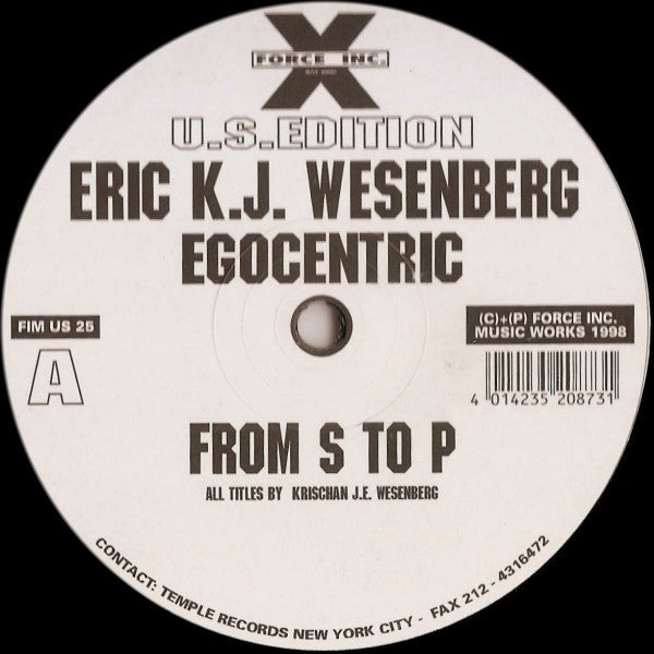 Krischan Jan-Eric Wesenberg : Egocentric (12")