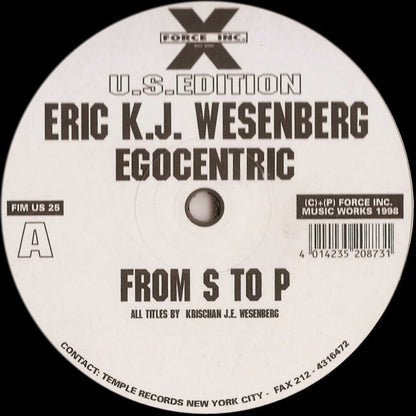 Krischan Jan-Eric Wesenberg : Egocentric (12")